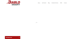 Desktop Screenshot of diablocrossfit.com